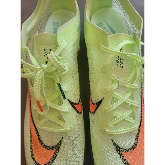 New Nike Air Zoom Victory Track Spikes Fast Pack Volt Mens Size 15 CD4385-700 - Picture 6 of 11